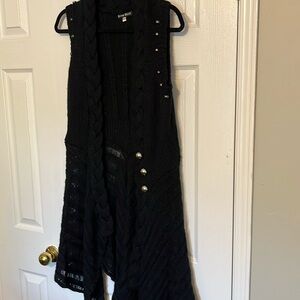 Black vest